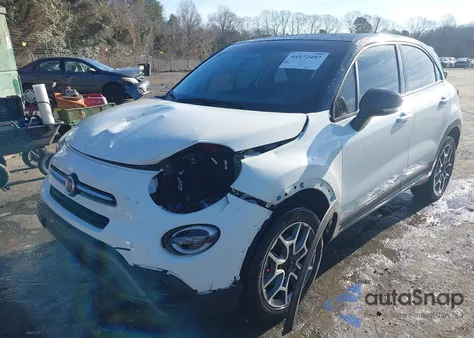 2021 Fiat 500X Trekking Awd из США, поврежденный, VIN ZFBNF3B14MP944251